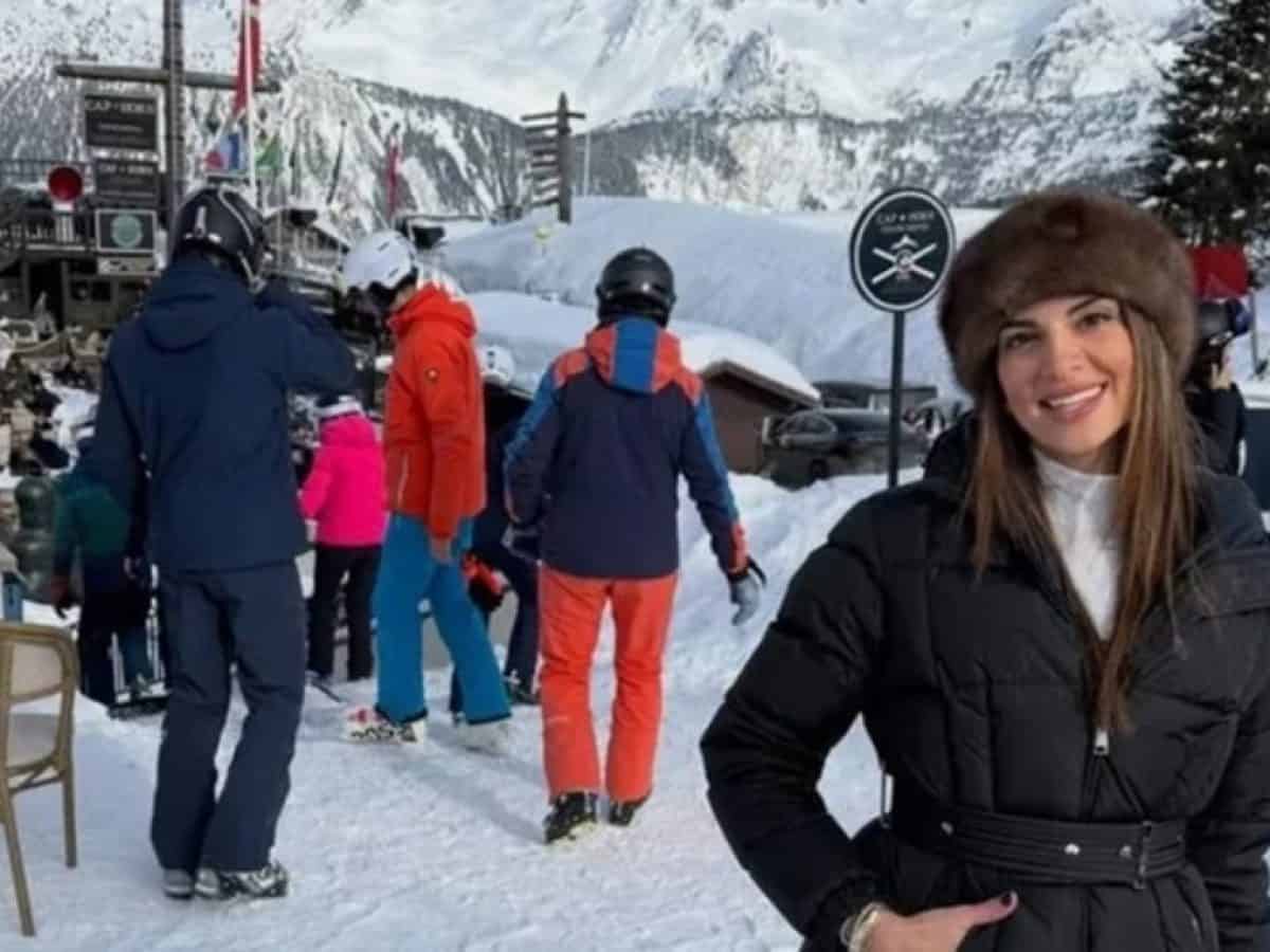 Σταματίνα Τσιμτσιλή | Σε πολυτελές resort στο χιονισμένο Κουρσεβέλ