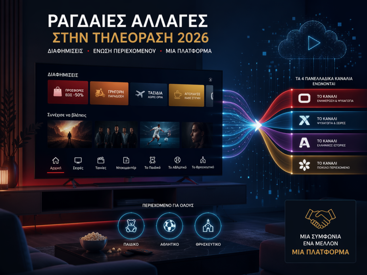 Το Netflix ξεκινάει διαφημίσεις στην Ελλάδα και τα ελληνικά κανάλια απαντούν με τη δική τους πλατφόρμα!